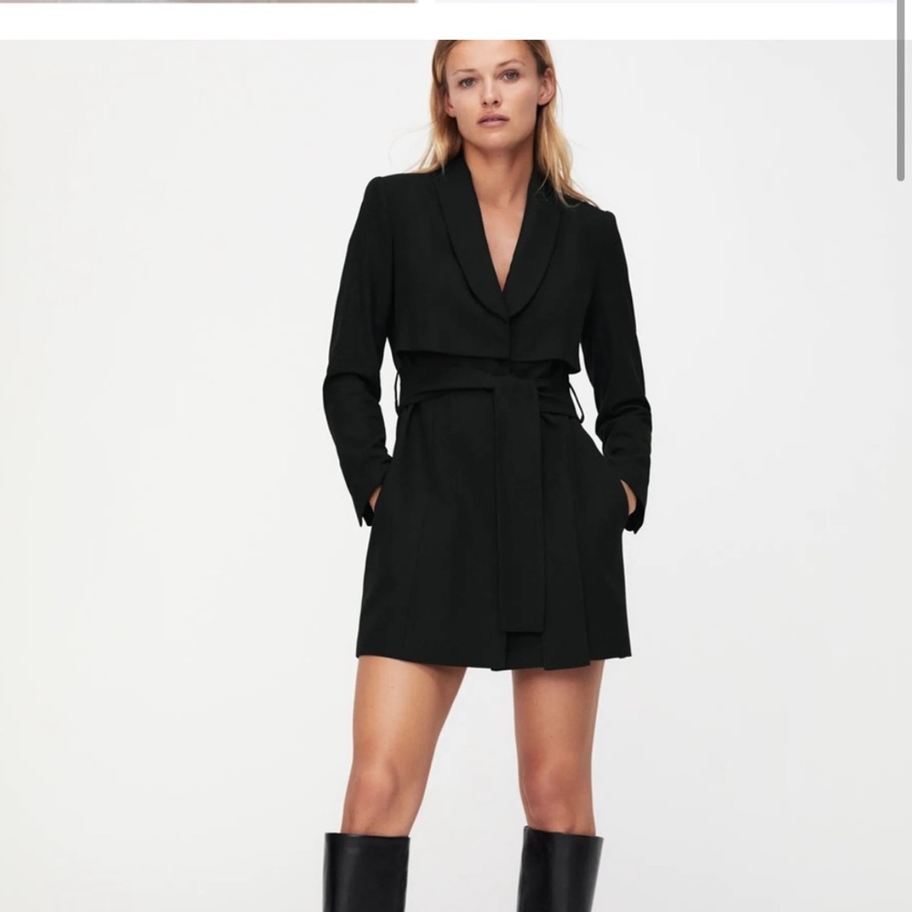 Zara Belted Blazer